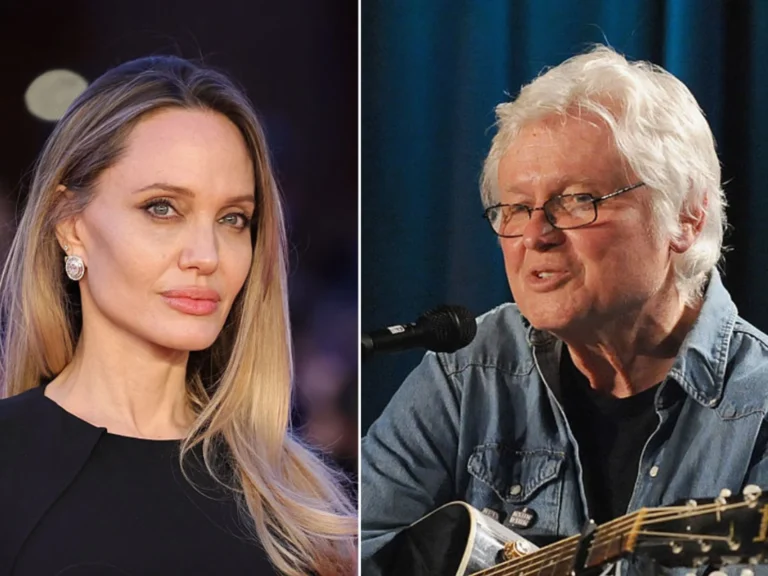 Willie Nelson and Angelina Jolie
